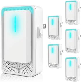 A1024-6 Zlieatmp Home Negative Ion Air Purifier 6 Pack Plug In And Mini Portable Sile