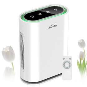 Gt-35421493 Znts Mooka True Hepa Air Purifier Large Room To 1 350 Sq Ft Auto Mode