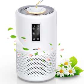 Gt-45230259 Znts Air Purifiers For Home Large Room With Night Light Up To 1076ft H13 True