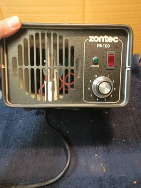 Pa100 Zontec Ozone Deodorizer - Air Purifier-nos-fixed Us Shipping