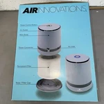 Air Innovations AI-300 Compact Purifier W/ Permanent Filter Gray A093. Fixed Price $64.49.