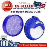New Filter Kit For Dyson DC25 Vacuum Hepa Pre Motor 916188-05; 919171-02. Fixed Price $17.75.