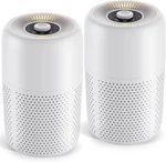 2 Pack Air Purifiers For Bedroom Home With Aromatherapy Function,small P.... Fixed Price $76.95.