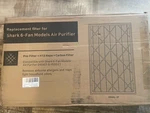 HE601 Filter For Shark Air Purifier & HE602 Pack. Fixed Price $46.00.