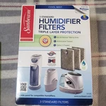 Sunbeam SF235 Humidifier Replacement Filter Pack Cool Mist Open Box. Fixed Price $12.98.