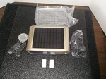 New 12V Solar Hepa Negative Ion Auto Air Cleaner Purifier (D16J). Fixed Price $10.00.