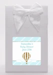 Hot Air Balloon Boy - Personalized Baby Shower Goodie Bags Set Of 12. Fixed Price $12.00.