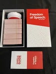 Freedom Of Speech: The Fun Kind Card Game New To 40 Minutes 4-20 Players. Fixed Price $15.99.