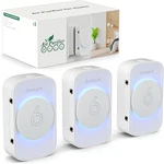 Air Ionizers For Home (3 Pack),negative Filter,quiet Plug In Freshen. Fixed Price $30.37.