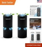 Small Ionic Air Purifier For Home & Bedroom Silent Hepa Filter Covers 250.... Fixed Price $142.95.