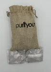 100% Natural Bamboo Charcoal Air Purifying Bag - Set Of 12 Carbon Filters, De.... Fixed Price $8.82.