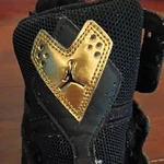 Jordan True Flight Black Metallic Gold Mid Top Men's Athletic Sneaker. Fixed Price $35.50.