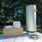Molekule Home One Air Purifier MH1-AAA Silver W/ Peco-filter & 4 Dust Filters. Fixed Price $349.00.