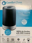 Comfort Zone Clean Hepa Air Purifier With Wifi App Control CZAP101SBK. Fixed Price $54.97.