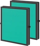 2PK Air Filter Replacement For Aroeve MK04 MG04JH DH-JH04 Hepa Green Pet Dander. Fixed Price $18.99.