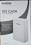 Klean Aire 4-IN-1 Purifier Hepa Filter Negative Ionizer Model F309-WH. Fixed Price $99.95.