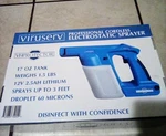 Viruserv Professional Cordless Electrostatic Sprayer. Fixed Price $75.00.
