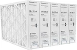 FC100A1029 (5 Pack) - 16" X 25" 4" Pleated Air Filter, Merv 11 Bundle With Sam. Fixed Price $212.40.