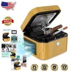 Smokeless Ashtray Hepa Filter Usb Rechargeable Quiet Air Purifier Natural Metal. Fixed Price $109.79.
