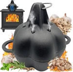 Wood Steamer, Cast Iron Humidifier For Stove, Pre-seasoned Smoker .... Fixed Price $36.70.