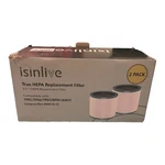 Isinlive Pack Air Purifier True Hepa Premium Grade Filters #968126-03. Fixed Price $27.49.