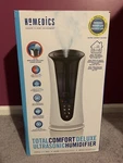Homedics Total Comfort Deluxe Warm & Cool Ultrasonic Humidifier Top-fill. Fixed Price $80.00.