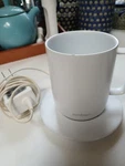 Ember Coffee Mug White Temperature Control Smart 10OZ - Cord & Base Tested. Fixed Price $25.00.