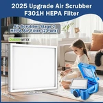 (2 Pk) F301H Hepa Filter AS-550 Air Scrubber Stage For Bluedri,dri-eaz,phoenix. Fixed Price $49.99.