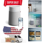 Blueair Purifier For Small Bedroom, Home, Cleans 926 Sqft In One Ho.... Fixed Price $185.87.