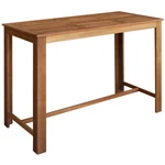 Bar Table And Stool Counter Pub 7 Piece Solid Acacia Wood Vidaxl. Fixed Price $551.99.
