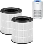 2 Packs D09 Air Purifier Replacement Filter In True H13 Hepa. Fixed Price $54.92.