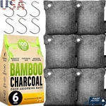 Charcoal Odor Absorber Bags Bamboo Air Purifier Home Car Shoes Freshening New. Fixed Price $16.79.