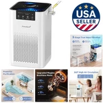AP102 Ultra-quiet Air Purifier With 3-IN-1 Hepa Filtration 314 Sq Ft Coverage. Fixed Price $124.99.