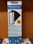 Veva Advanced Size Hepa + Carbon Pre-filters Model GG4825-2 Nib. Fixed Price $24.99.