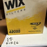 Wix 42055 Air Filter Select 62-86 Ford Mercury Models. Fixed Price $10.80.