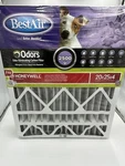 Pack Of 3 Bestair PFHW2025-11CR 20X25X4 Odor Eliminating Hon Pet Filters Rea. Fixed Price $69.99.
