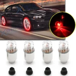 Sporty Red Led Wheel Air Valve Stem Light For Dodge Charger Challenger 4PCS. Fixed Price $13.98.