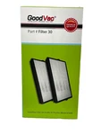 Goodvac True Hepa Replacement Part # Filter 30 For Use With Inofia 1608. Fixed Price $56.00.