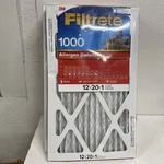 12X20X1 (11.7 19.7) Filtrete Allergen Defense 1000 Filter 3M Lot Of 5 #C3. Fixed Price $18.00.