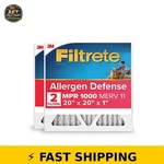 Filtrete 20X20X1 Merv 11 Air Filter, 2-PACK, Allergen Defense. Fixed Price $48.99.
