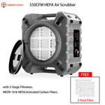 Abestorm 550CFM Hepa Air Scrubber For Industrial Stackable Negative Cleaner. Fixed Price $555.00.