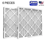 Flanders 20 In. X W Synthetic 8 Merv Air Filter (lot Of 6). Fixed Price $65.00.