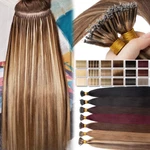 Best Micro Beads Nano Ring Tip Pre Bonded Remy Human Hair Extensions 1G 100-300S. Fixed Price $42.93.