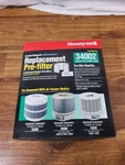Honeywell Replacement Pre-filter 34002 38500 36400 Carbon (2 Filters). Fixed Price $15.50.