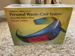 Sharper Image Personal Warm Cool System Wearable Peltier Effect Climate Control. Fixed Price $24.99.