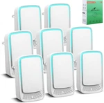 8 Pack Plug In Air Ionizers, Quiet Operation Freshener For Home, White. Fixed Price $75.68.