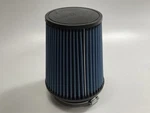 Plain Boxed Volant 5111 Blue High-flow Cold Air Intake Filter 4" In, 7" Tall. Fixed Price $34.95.