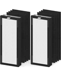 Veva 8000 Elite Pro Series 2-PACK Purifier Replacement Hepa Filters +8 Carbon. Fixed Price $37.99.