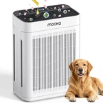 Mooka Air Purifiers For Large Room Up To 2200FT H13 True Hepa Filter Clean. Fixed Price $92.99.