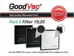 Goodvac Hepa Filter Kit Compatible With Oransi Max OVHM80 (RFM80). Fixed Price $39.99.